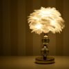 Feather テーブルランプ ホワイト 高さ32cm 画像2