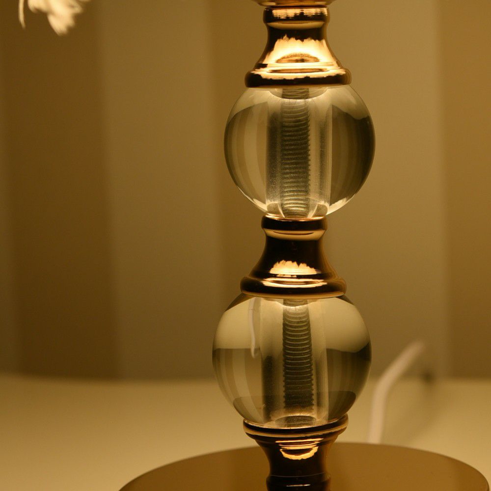 Feather テーブルランプ ホワイト 高さ32cm 画像9