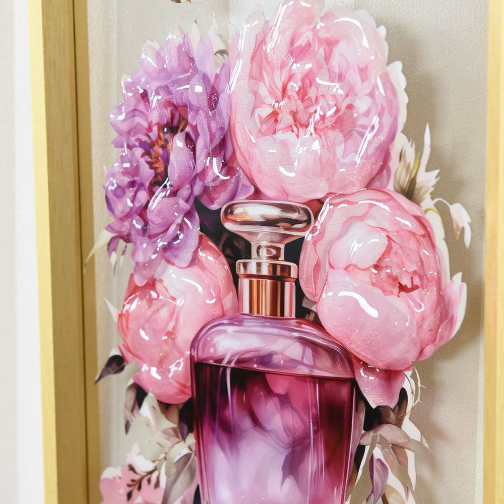 ３Dアート 「ヴァイオレット レヴェリー」 20×30cm 画像3