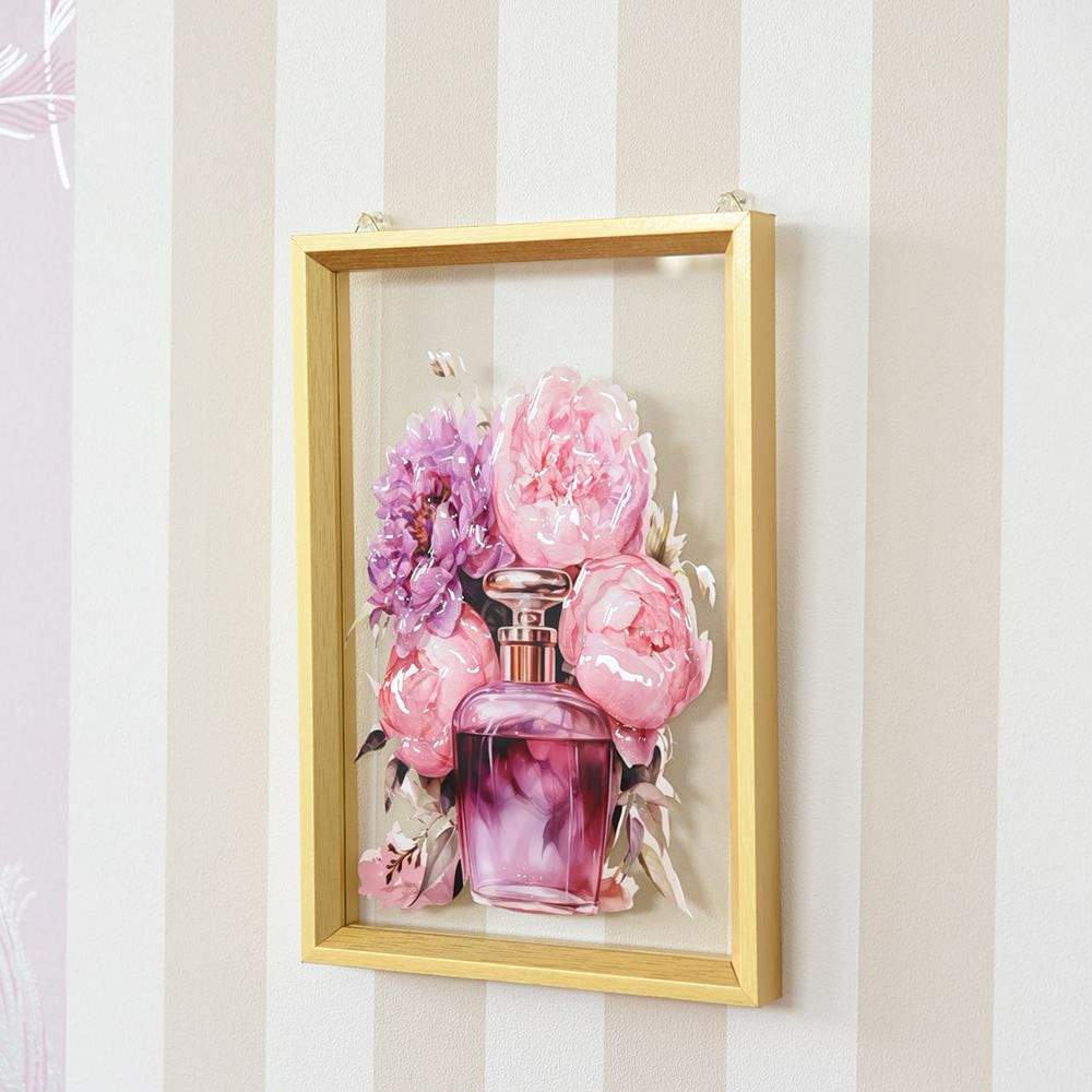 ３Dアート 「ヴァイオレット レヴェリー」 20×30cm 画像7