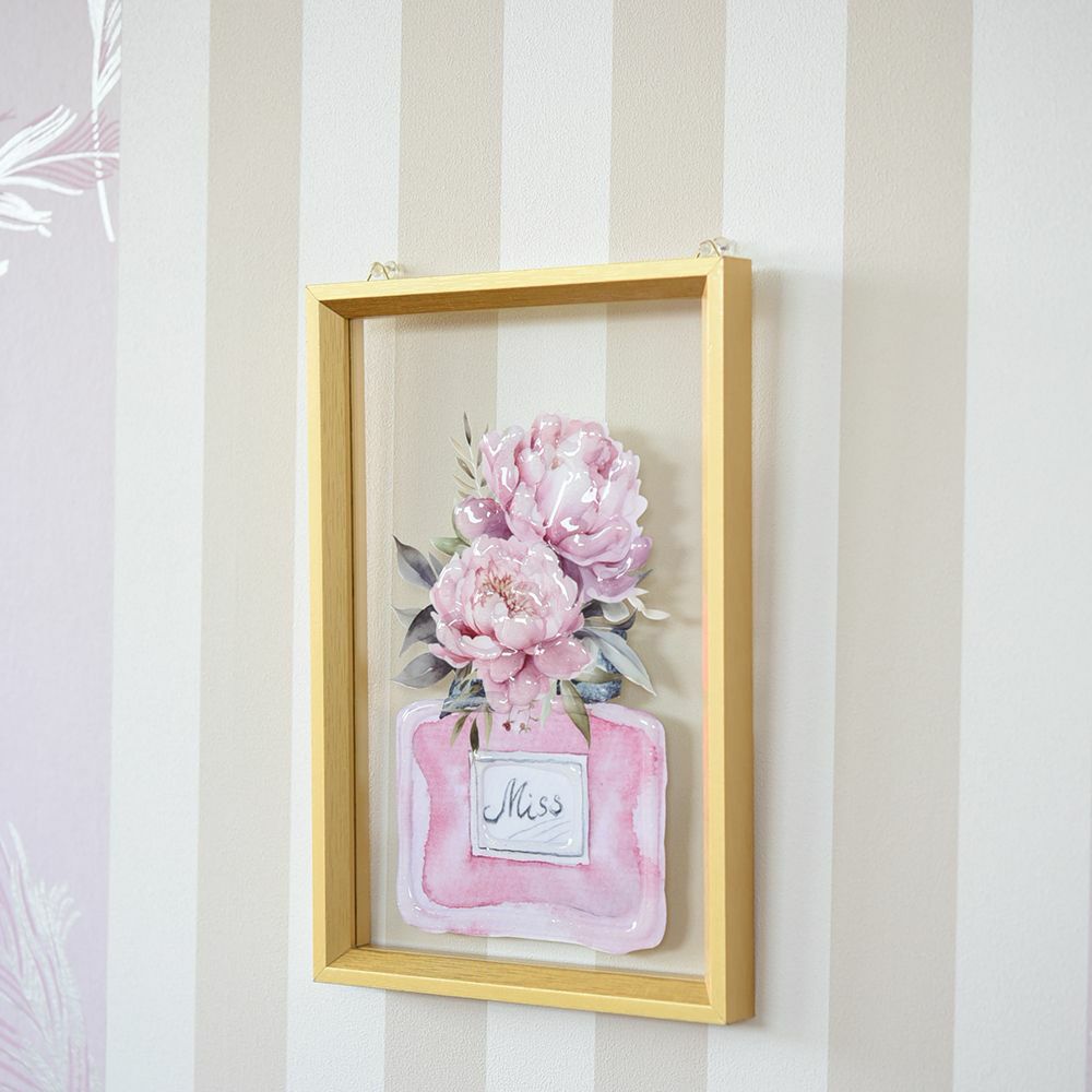 ３Dアート 「ピンク ドリーム」 20×30cm 画像7