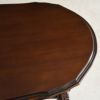 アンティーク調 センターテーブル 幅105cm マホガニー材 クラシック家具 画像6