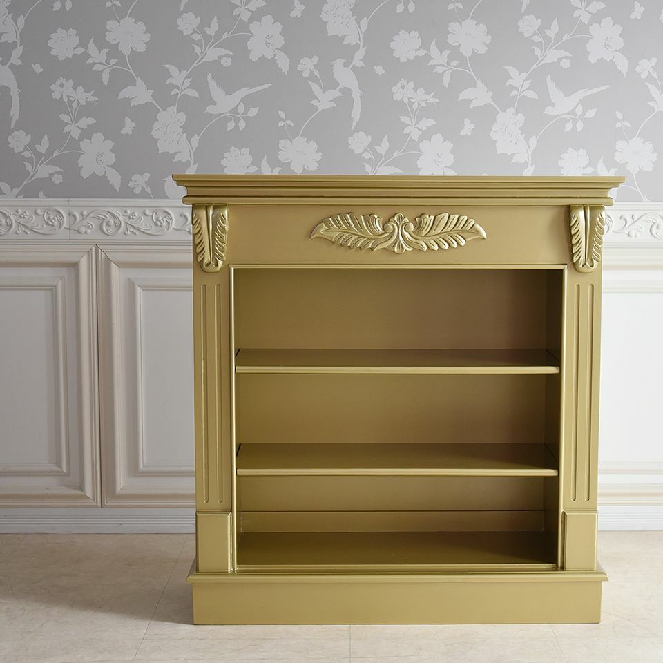 King＆Queen ロココ ゴールド 王宮のマントルピース 幅100cm 画像6