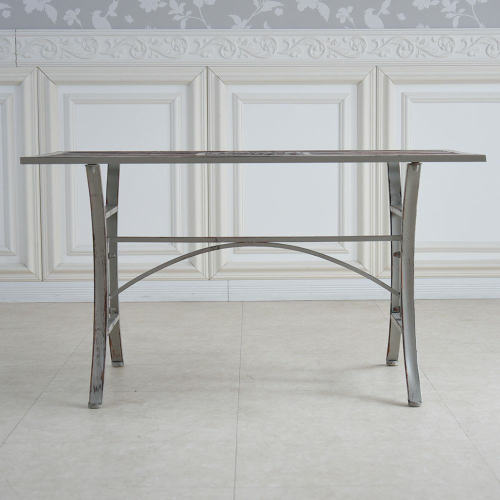 ガーデン ファンタジー ファニチャー アイアン テーブル 幅100cm 画像2