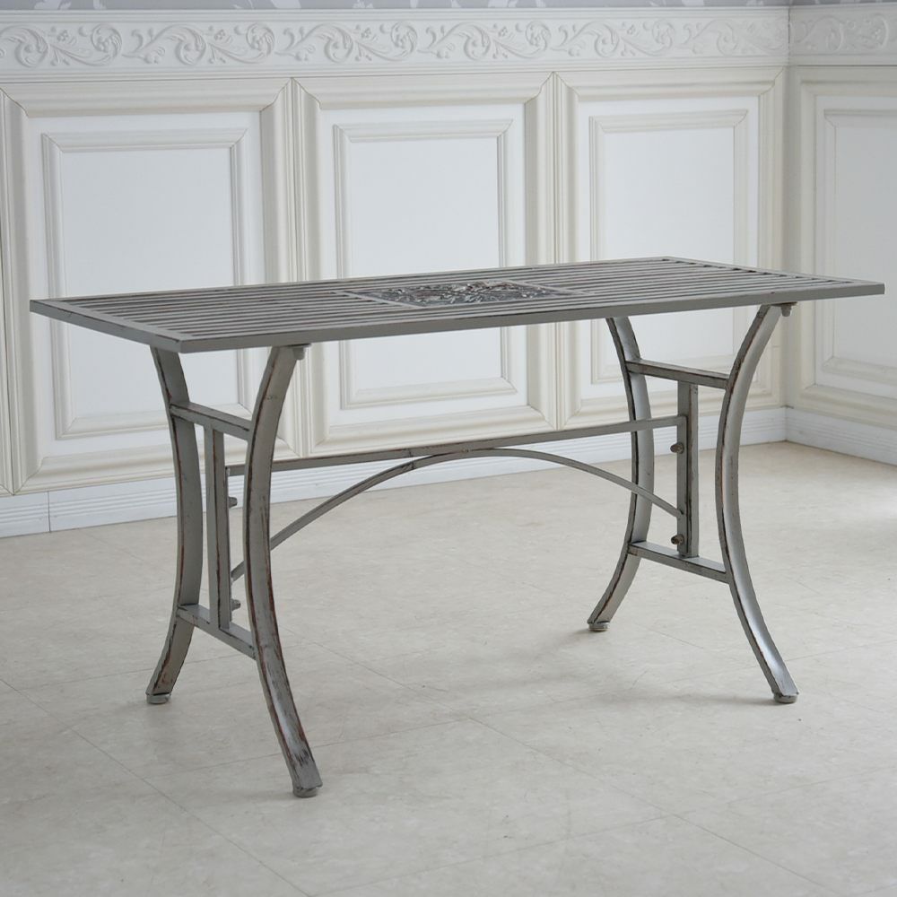 ガーデン ファンタジー ファニチャー アイアン テーブル 幅100cm 画像3