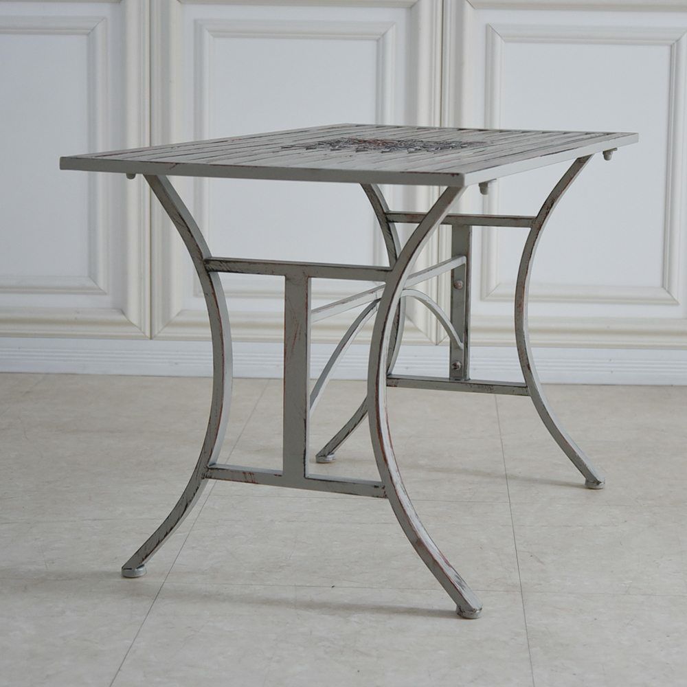 ガーデン ファンタジー ファニチャー アイアン テーブル 幅100cm 画像4