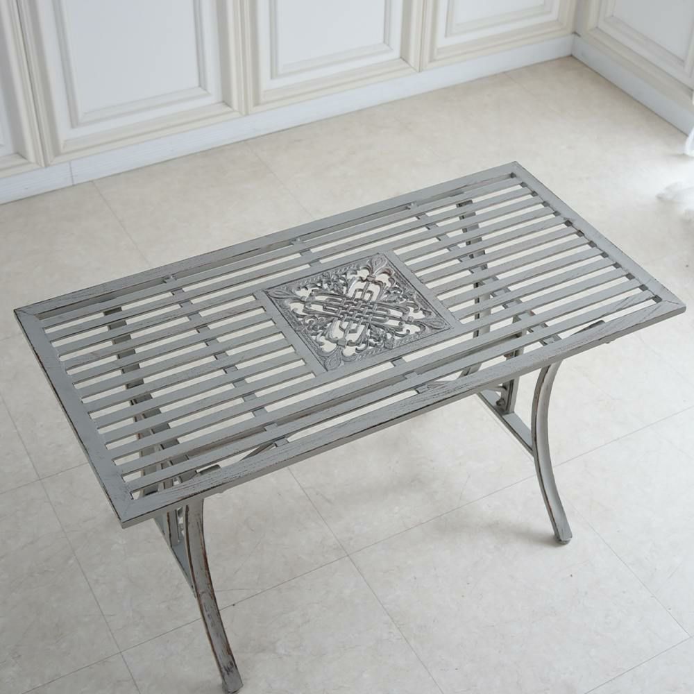 ガーデン ファンタジー ファニチャー アイアン テーブル 幅100cm 画像5