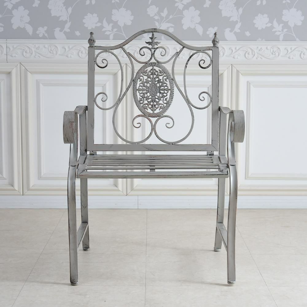 ガーデン ファンタジー ファニチャー アイアン 1Pチェアー 幅53cm 画像2