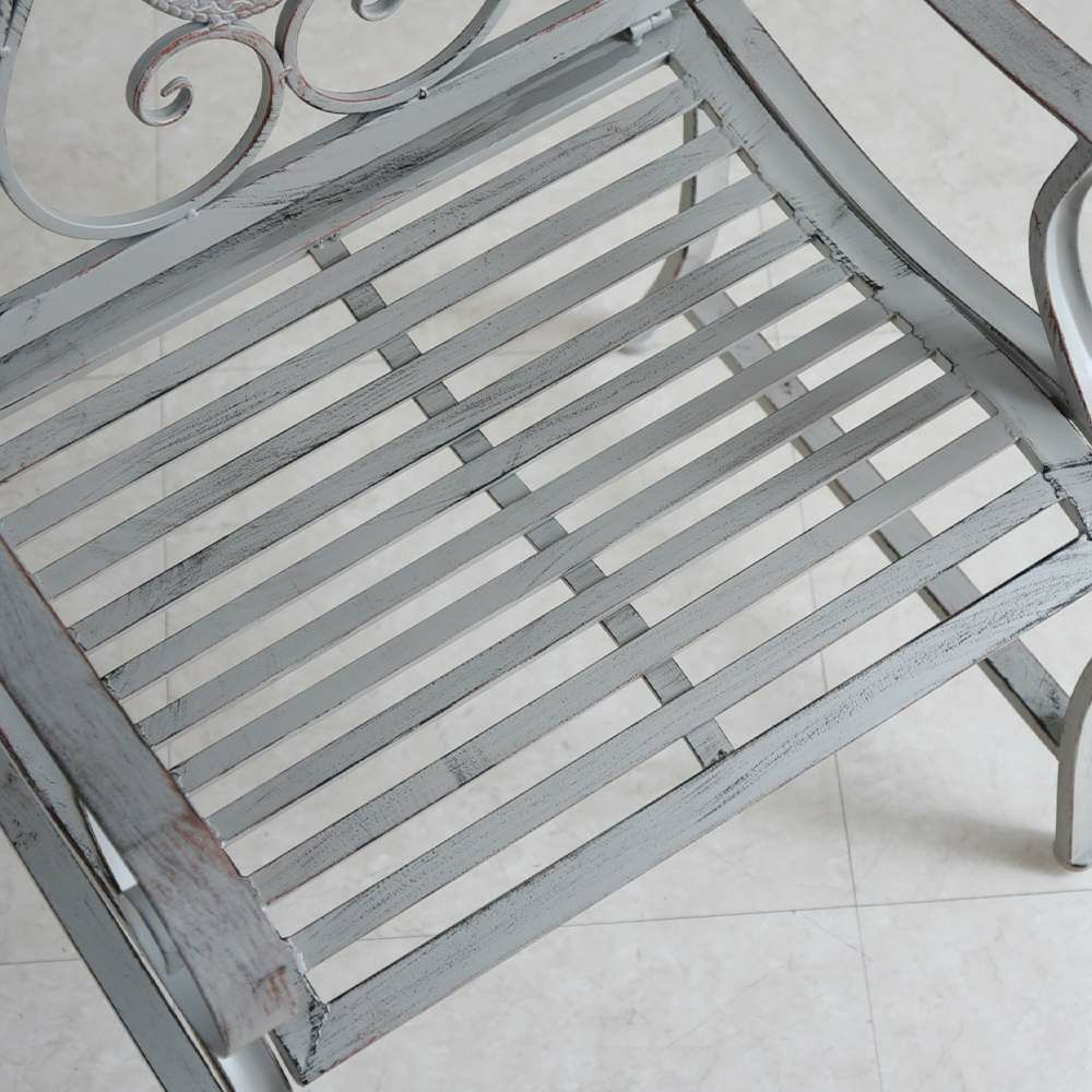 ガーデン ファンタジー ファニチャー アイアン 1Pチェアー 幅53cm 画像8