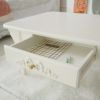 姫系 センターテーブル ローテーブル 引き出し付き 画像9