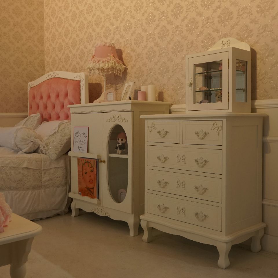 姫系 ガラスショーケース アクセサリー収納 画像14