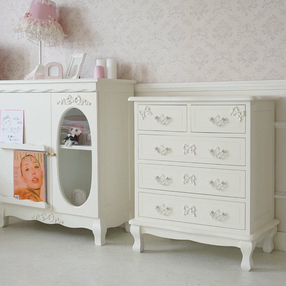 姫系チェスト 引き出し ロココ調 収納タンス 画像4