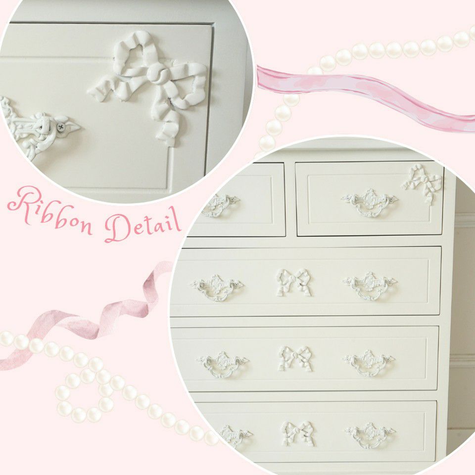 姫系チェスト 引き出し ロココ調 収納タンス 画像6