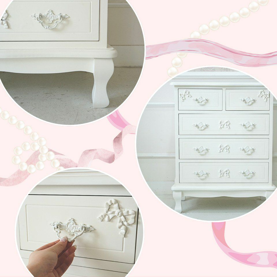 姫系チェスト 引き出し ロココ調 収納タンス 画像7