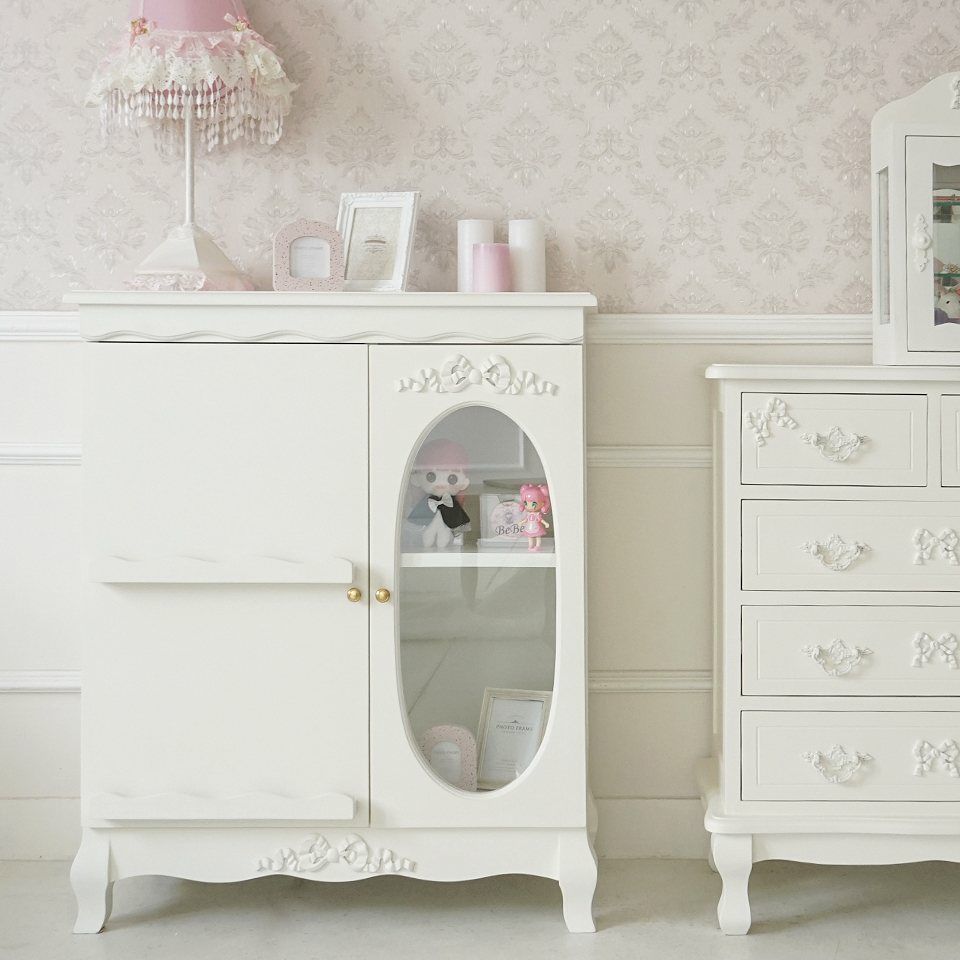 姫系キャビネット 推し活収納 ロココ調チェスト 画像14