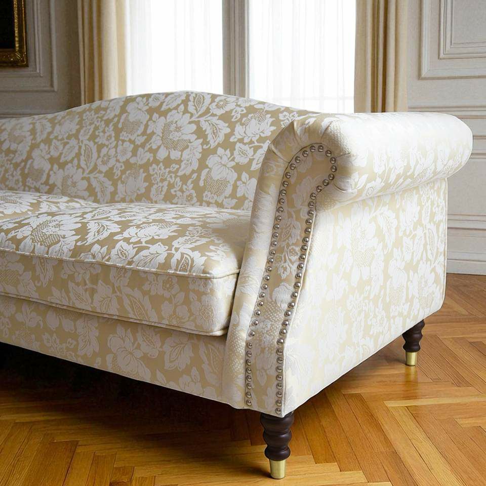 ヨーロピアン クラシック ロココ調 3人掛けソファ 3Pソファ 画像7