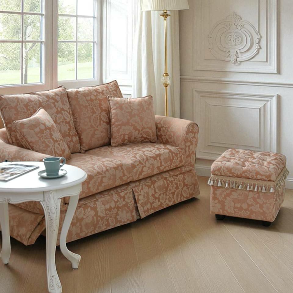 ヨーロピアン ロココ調 姫系 収納付き スツール 画像13