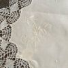 テーブルセンター オーバル テーブルリネン 敷物 レース 画像2