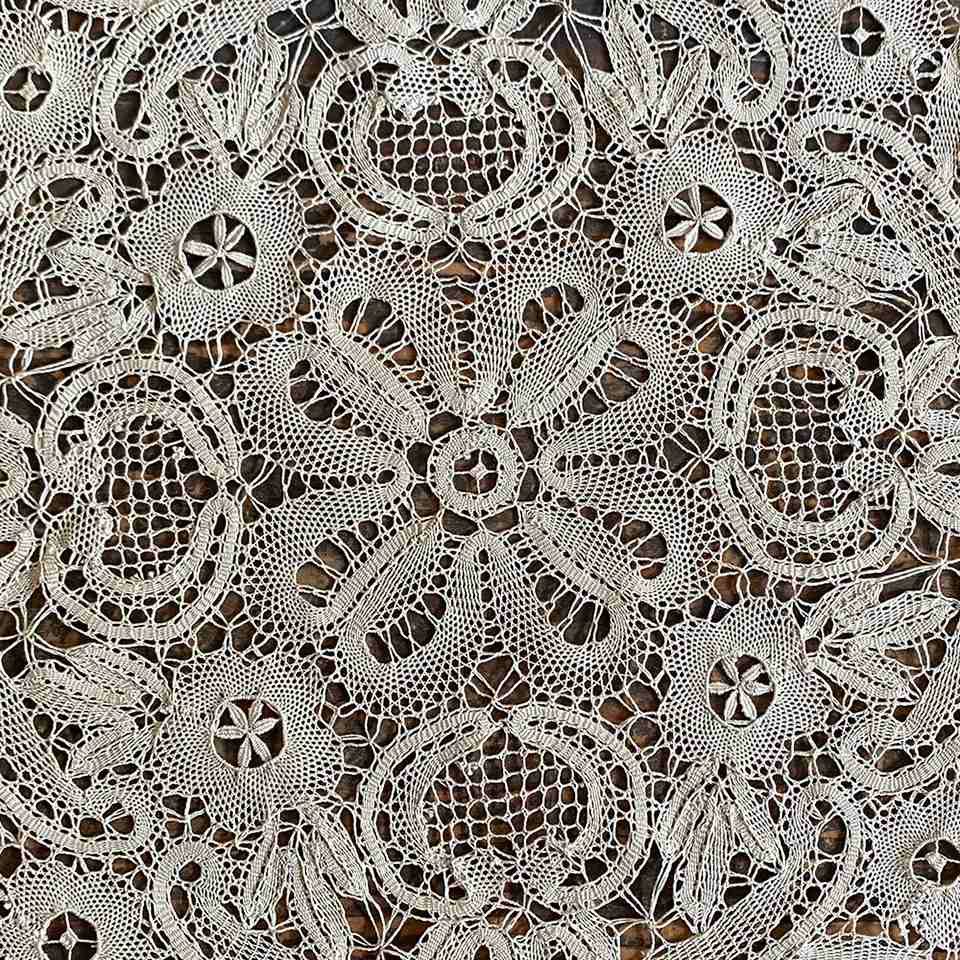 ドイリー ラウンド 敷物 花瓶敷 テーブルリネン レース 画像2