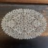 テーブルセンター オーバル テーブルリネン 敷物 レース 画像4