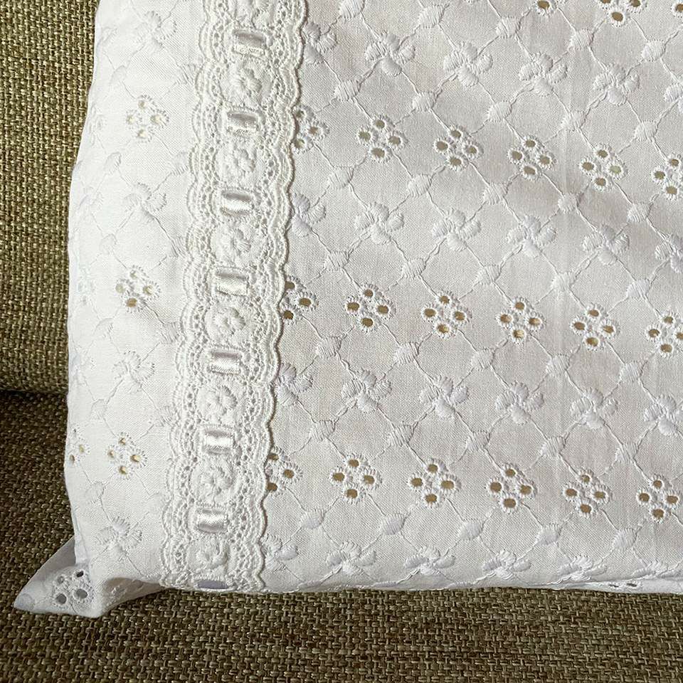 ピローケース 枕カバー 寝具 ベッドリネン レース 画像2