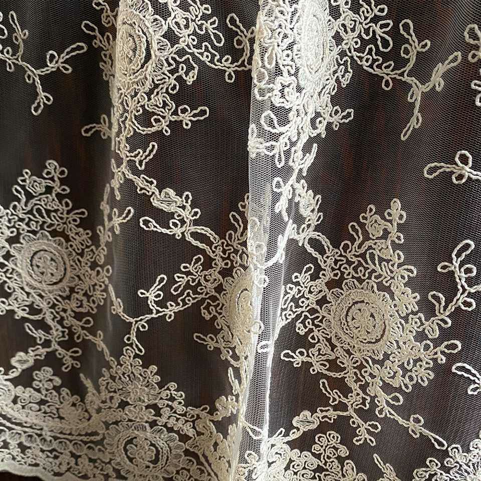 カフェカーテン カーテン 窓用 小窓 目隠し レース 画像2