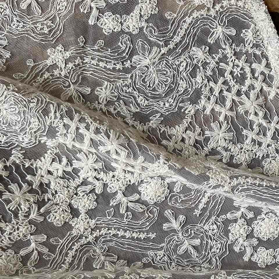 カフェカーテン カーテン 窓用 小窓 目隠し レース 画像2