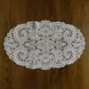 テーブルセンター オーバル テーブルリネン 敷物 レース 画像4