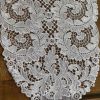テーブルセンター オーバル テーブルリネン 敷物 レース 画像2