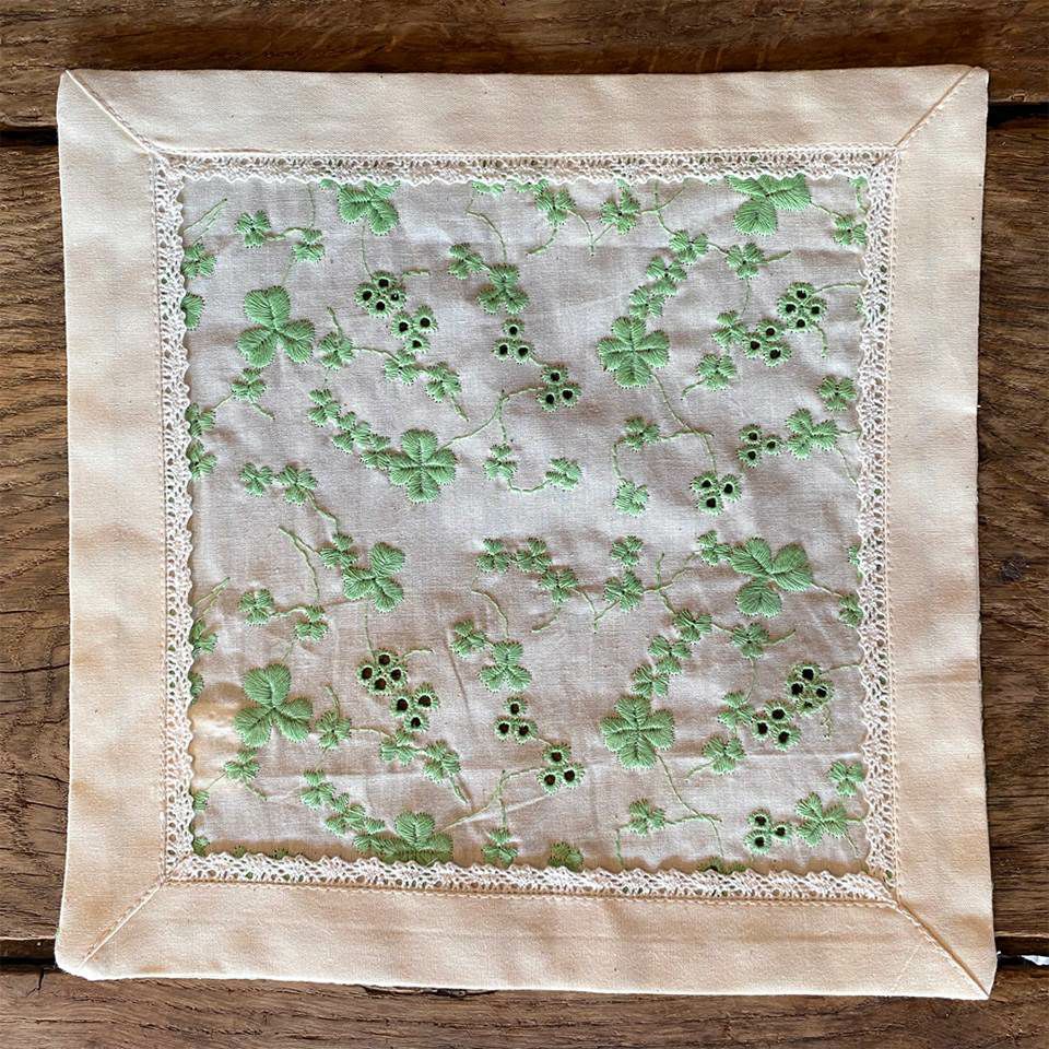 ドイリー 正方形 敷物 花瓶敷 テーブルリネン レース 画像4