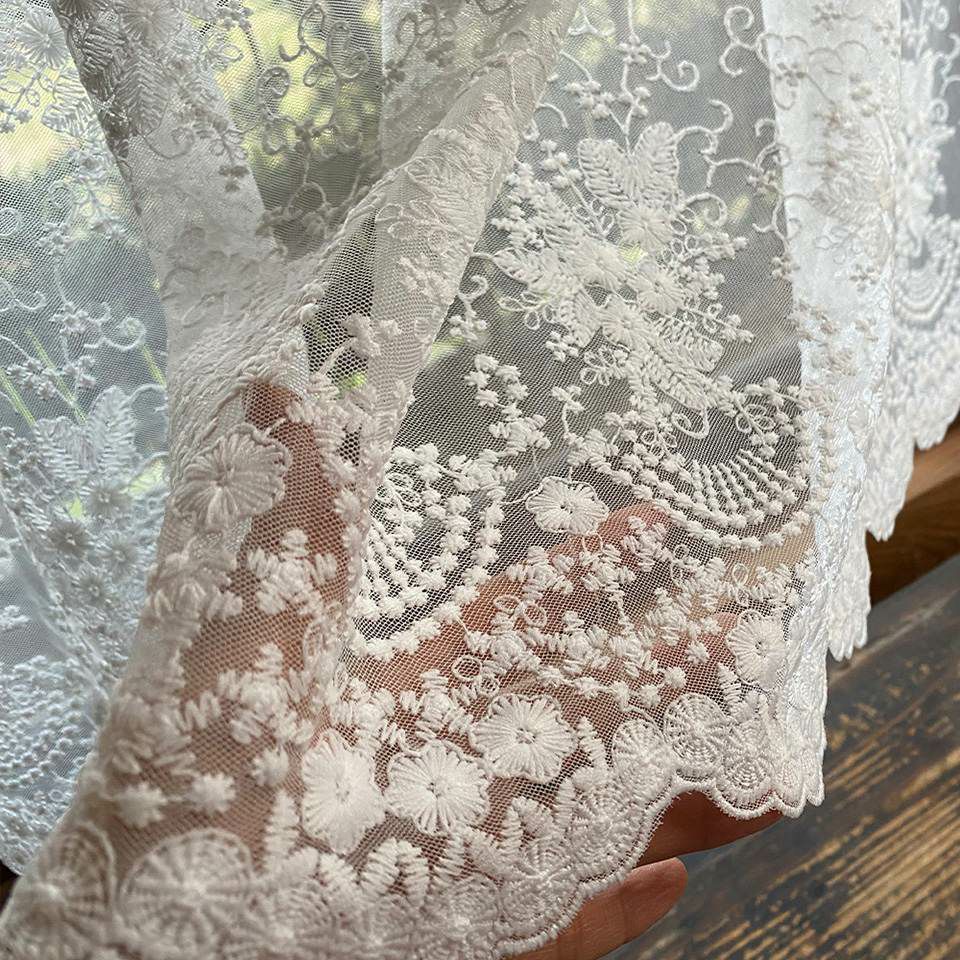 カフェカーテン カーテン 窓用 小窓 目隠し レース 画像2