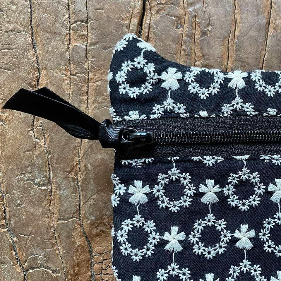 キャットポーチ ポーチ 化粧ポーチ 旅行用 レース 画像4