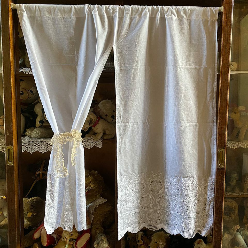 カフェカーテン 暖簾 暖簾 カーテン 目隠し レース 画像4