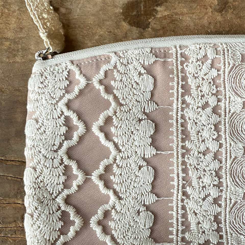 ポーチ ポーチ 化粧ポーチ 旅行用 レース 画像2