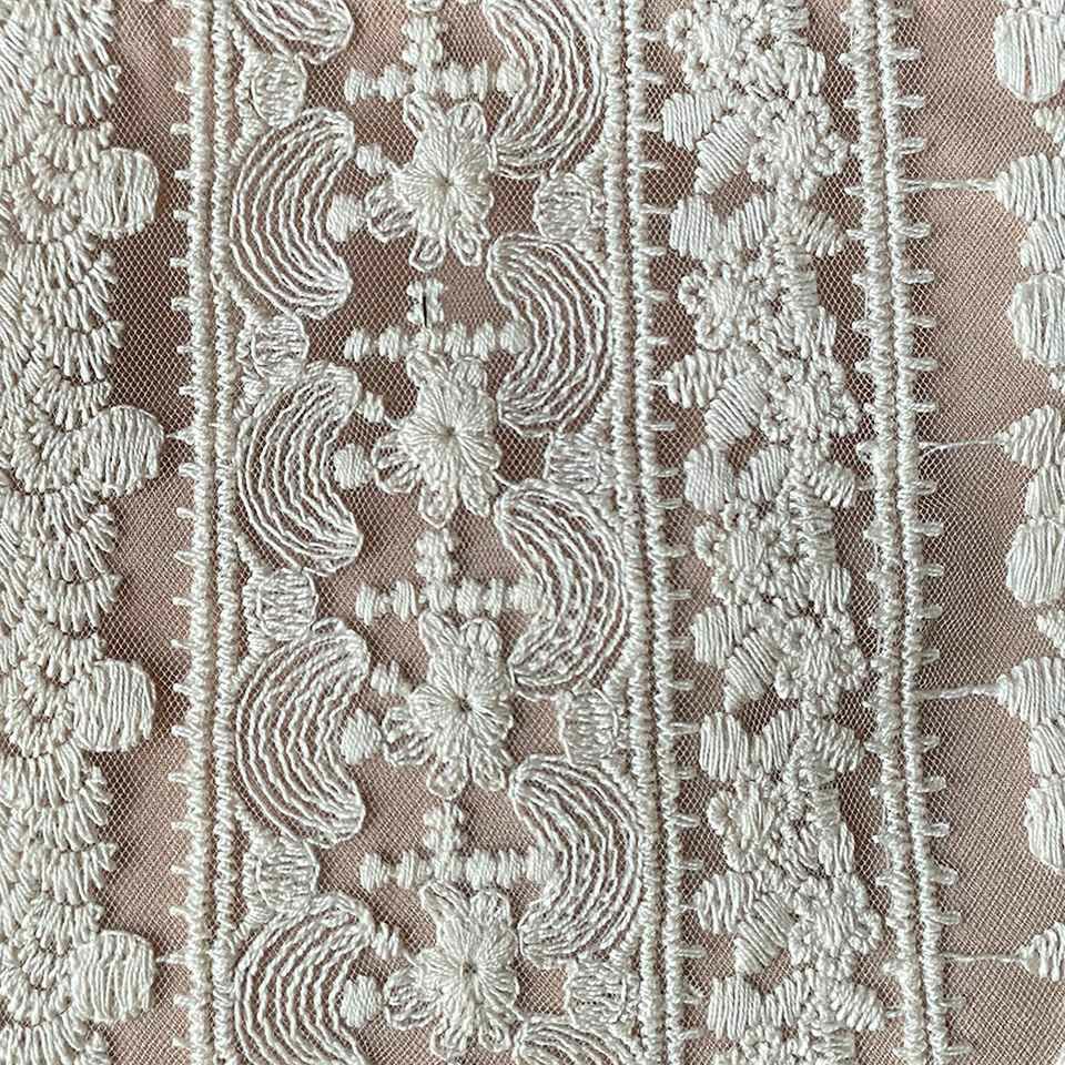 フラットポーチ ポーチ 化粧ポーチ 旅行用 レース 画像2