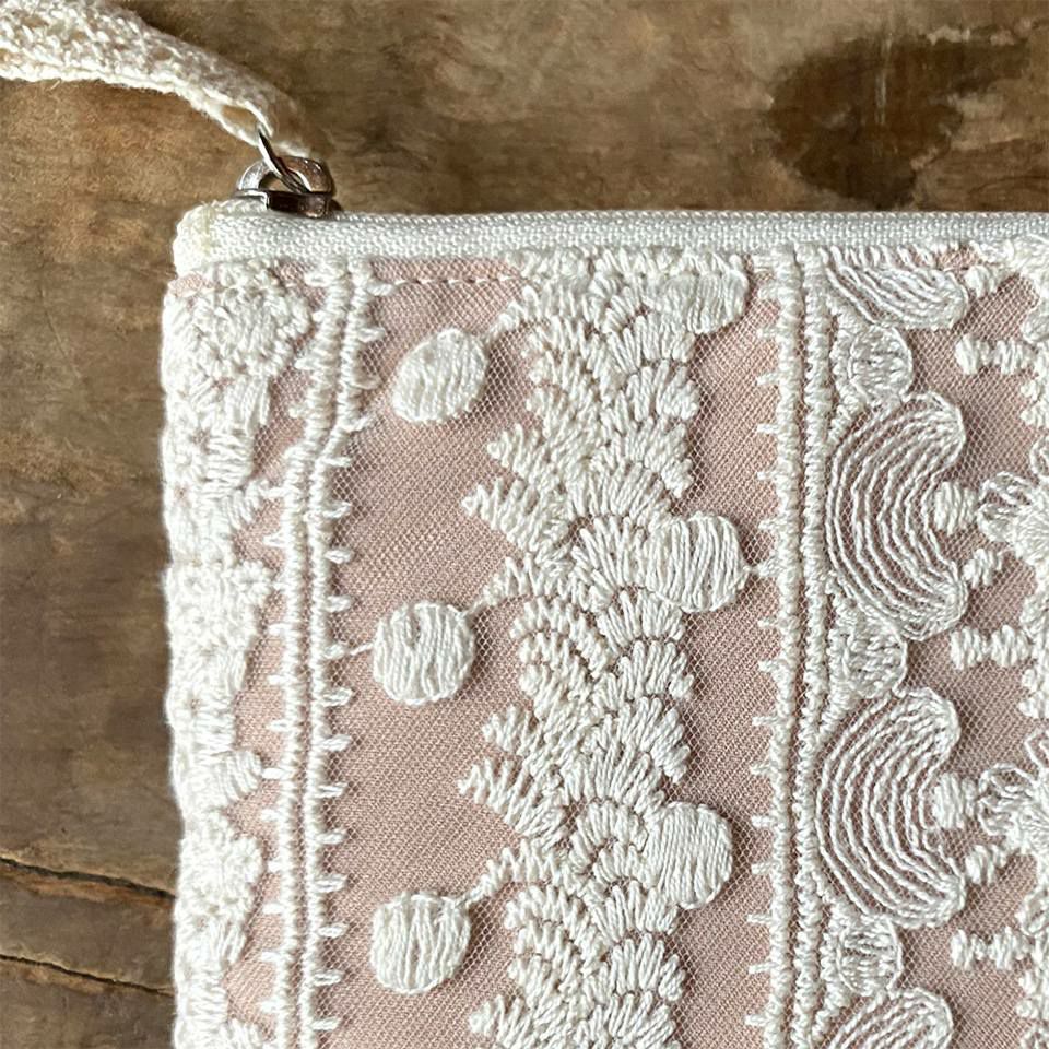 ミニテッシュケース＆ポーチ ポーチ 化粧ポーチ 旅行用 レース 画像2