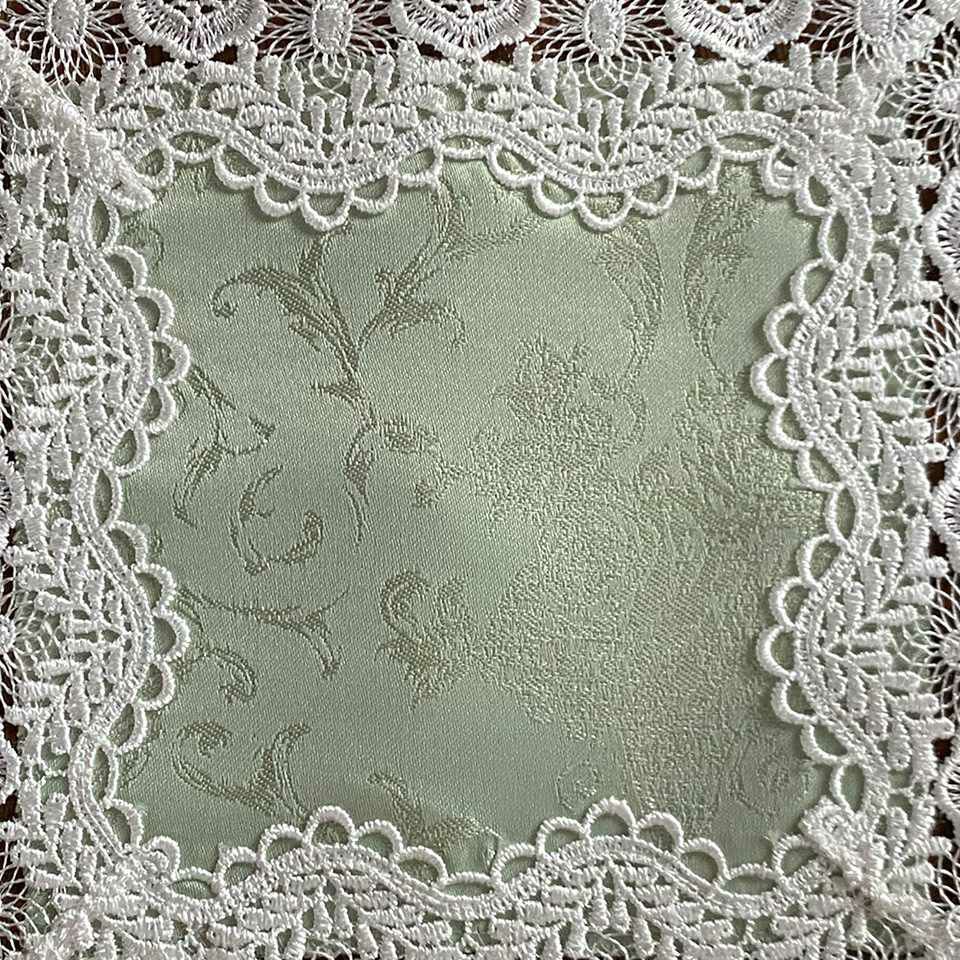 ドイリー 正方形 敷物 花瓶敷 テーブルリネン レース 画像3