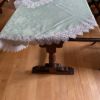 テーブルクロス ラウンド テーブルリネン レース 画像4