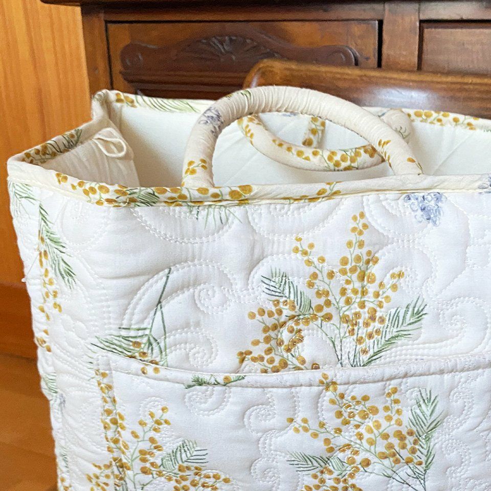 ソフトバスケット バッグ 鞄 トートバッグ サブバッグ 画像2