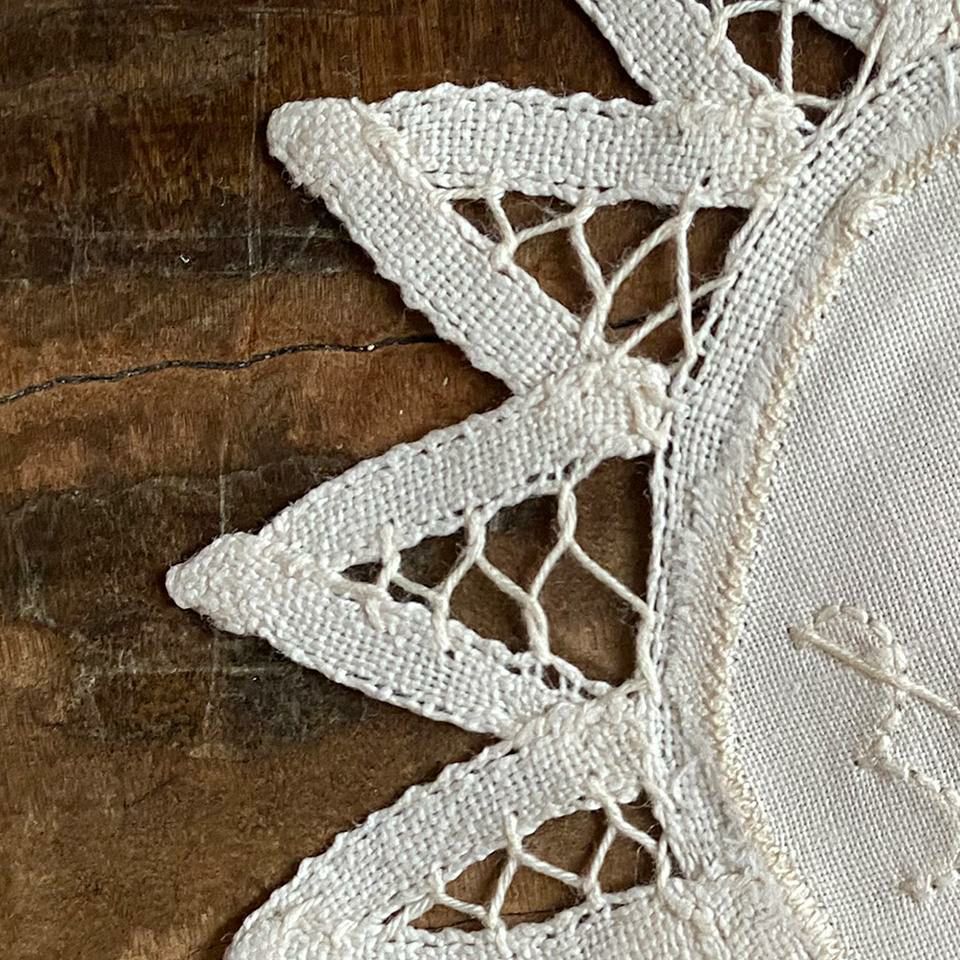 コースター 星形 コップ敷き 来客用 カフェ雑貨 レース 画像2