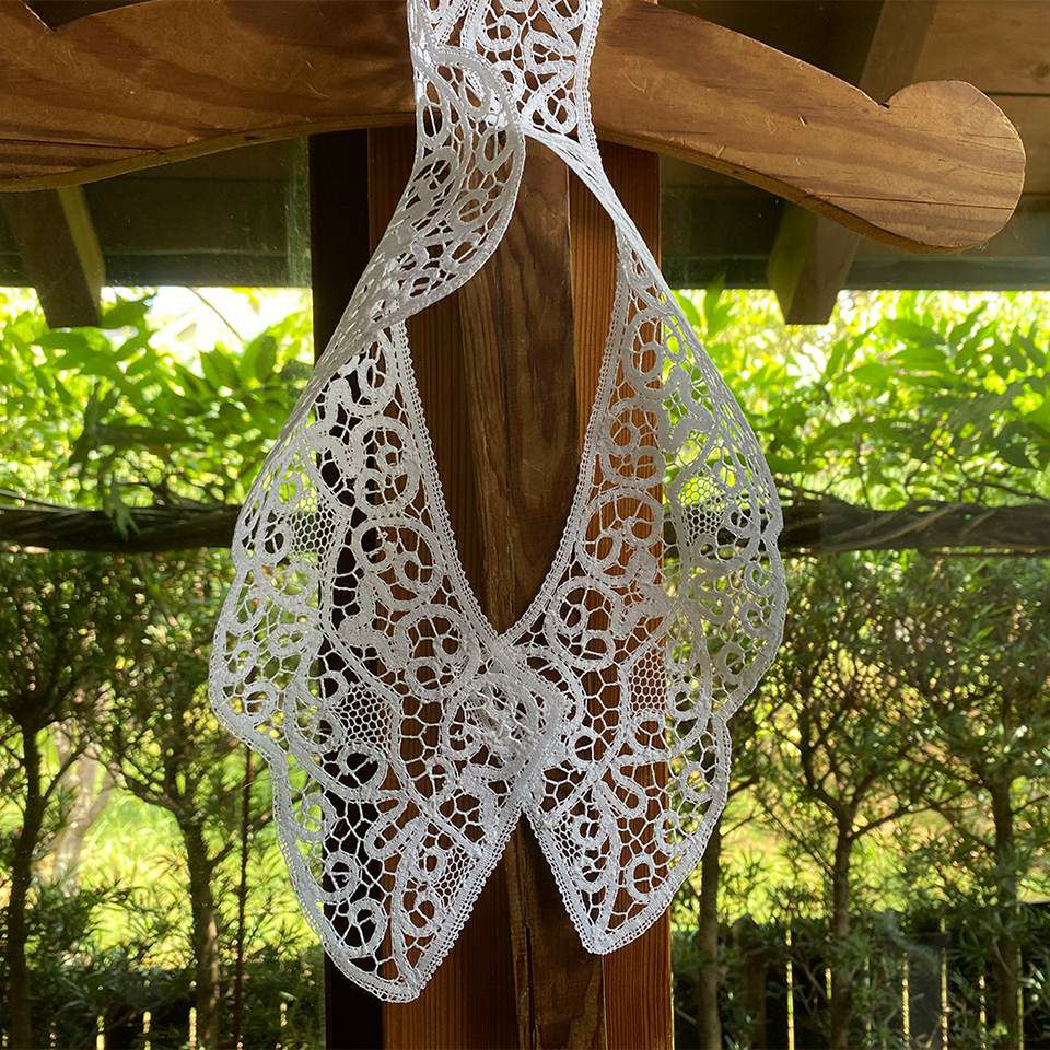 レース襟 付け襟 襟レース レースカラー 画像2