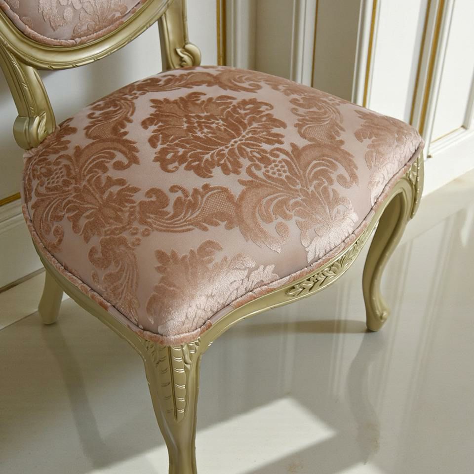 ヴェルサイユ ロワイヤル ゴールド ダイニングチェア 画像6