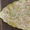 テーブルセンター 手刺繍 小花刺繍 敷物 ファブリック インテリア雑貨 画像2