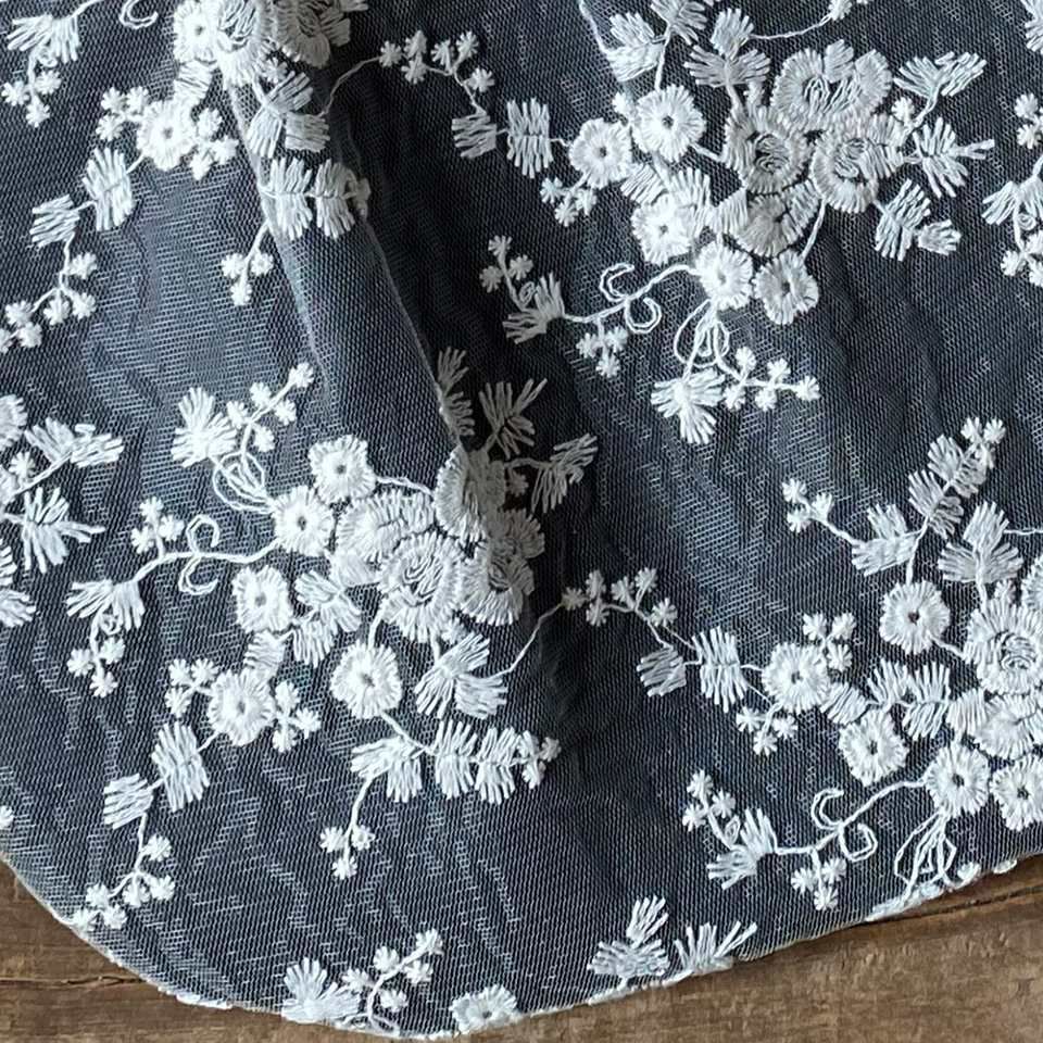 バッグ トートバッグ サブバッグ ファブリック レース 刺繍 ファッション雑貨 画像3