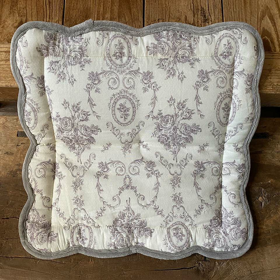 シート 敷物 長方形 シルバーグレー 布製 リバーシブル インテリア雑貨 画像3