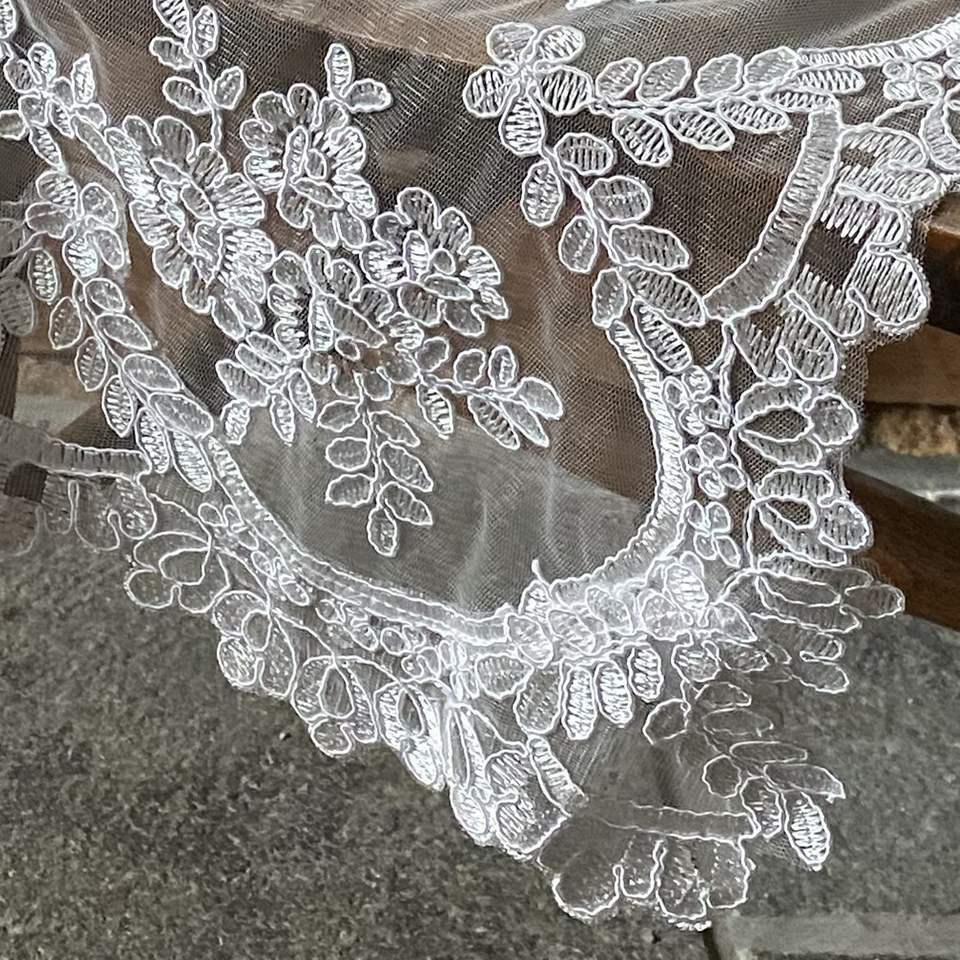 テーブルセンター 敷物 ファブリック レース 刺繍 インテリア雑貨 画像3