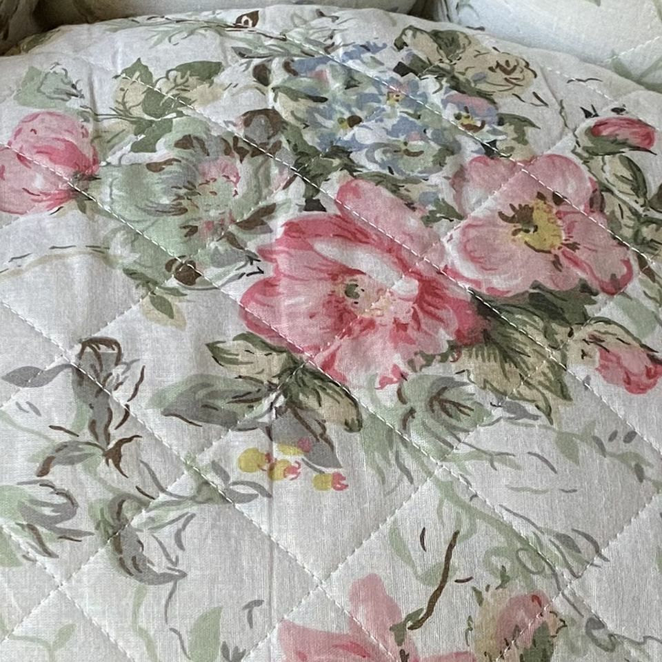 ペットベッド 犬用 猫用 キルト 布製 花柄 ペットグッズ 画像3