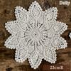 ドイリー 花瓶敷 ファブリック レース 機械編み インテリア雑貨 画像1サムネイル