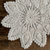 ドイリー 花瓶敷 ファブリック レース 機械編み インテリア雑貨 画像2