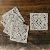 コースター コップ敷き ファブリック レース 機械編み インテリア雑貨 画像3